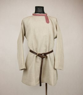 Russian tunic with a trim