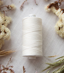 100% thin linen thread spools, 500 m.
